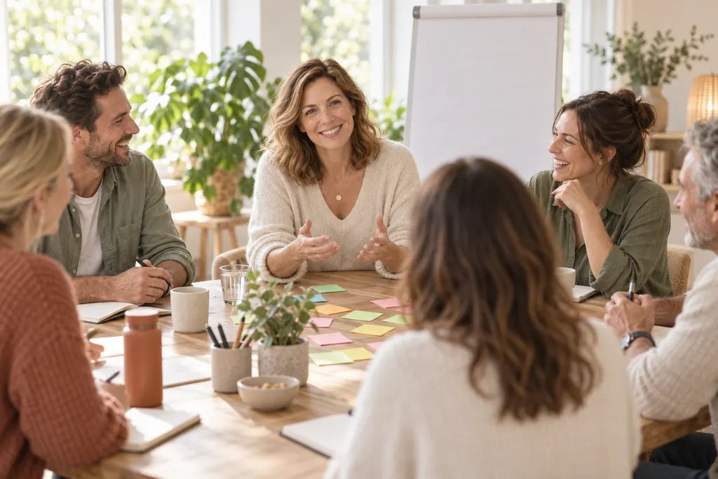 Workshop mit einer kleinen Gruppe